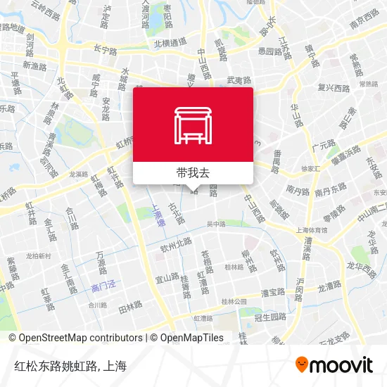 红松东路姚虹路地图