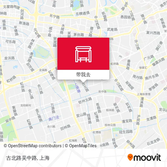 古北路吴中路地图