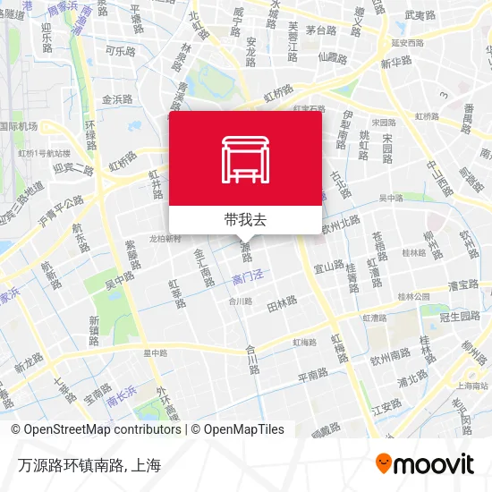 万源路环镇南路地图