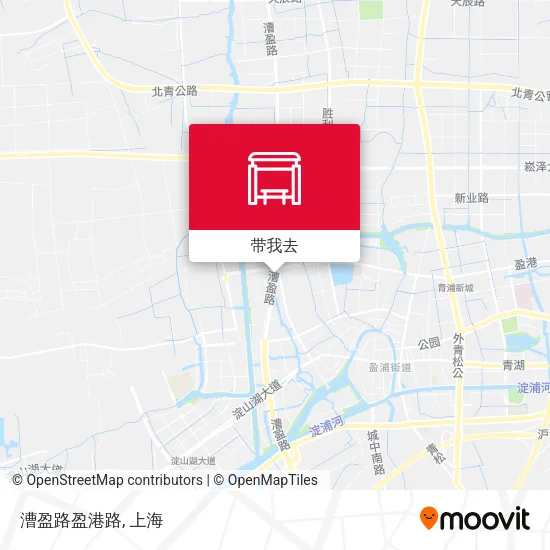 漕盈路盈港路地图