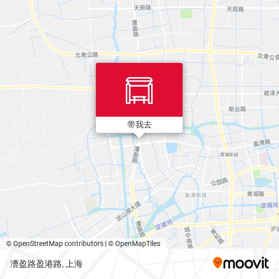 漕盈路盈港路地图