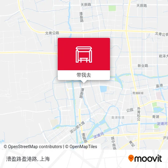 漕盈路盈港路地图