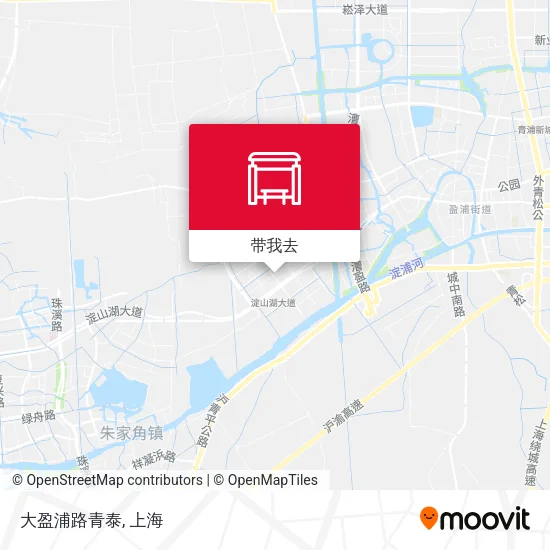 大盈浦路青泰地图