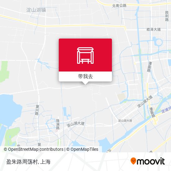 盈朱路周荡村地图