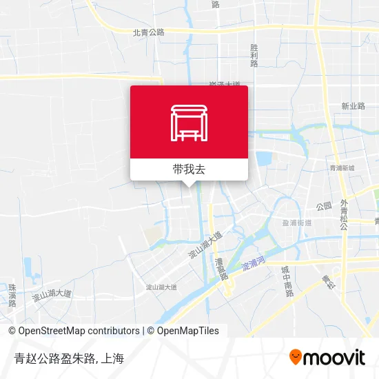 青赵公路盈朱路地图