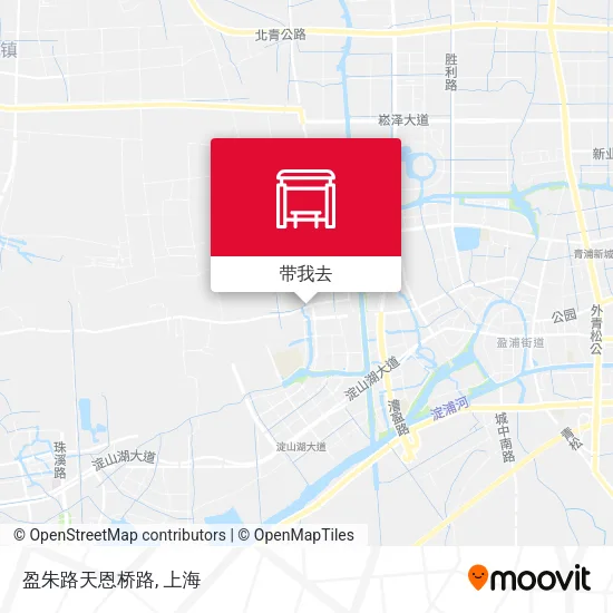 盈朱路天恩桥路地图