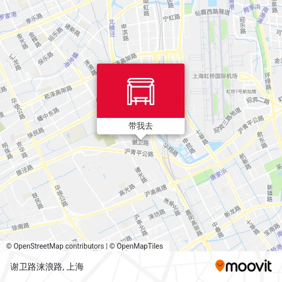 谢卫路涞浪路地图