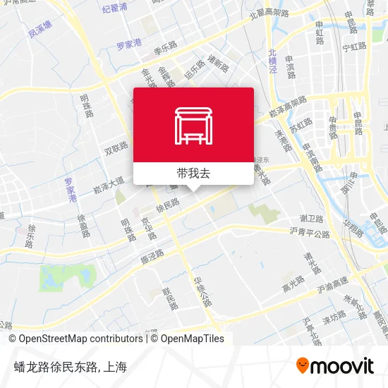 蟠龙路徐民东路地图