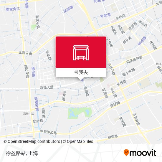 徐盈路站地图