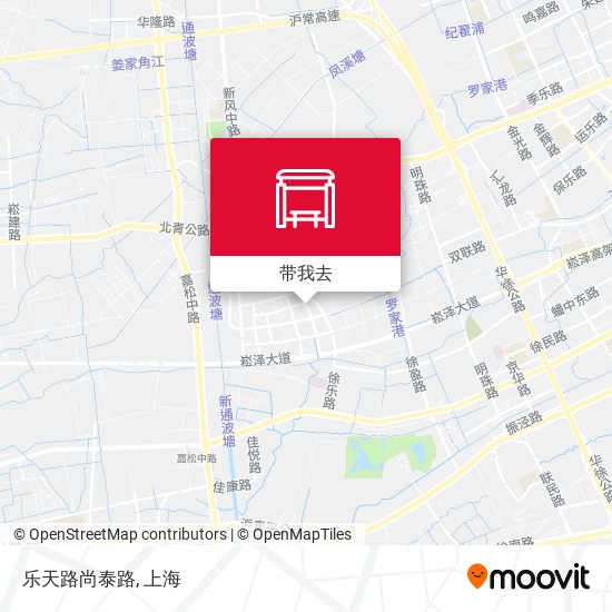 乐天路尚泰路地图