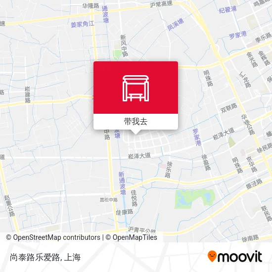 尚泰路乐爱路地图