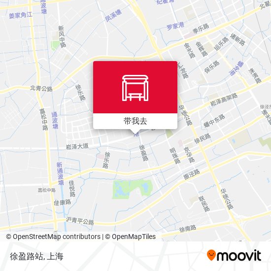 徐盈路站地图