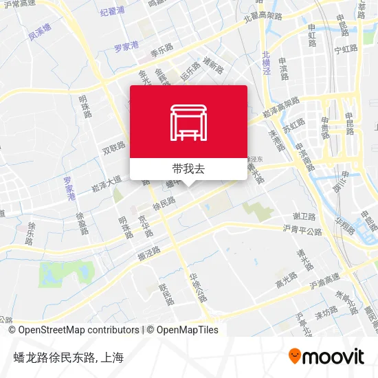 蟠龙路徐民东路地图