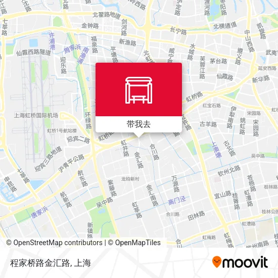 程家桥路金汇路地图