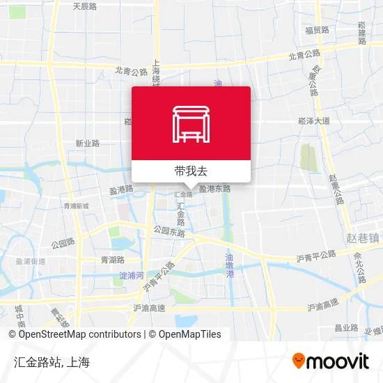 汇金路站地图