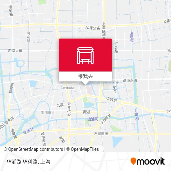 华浦路华科路地图