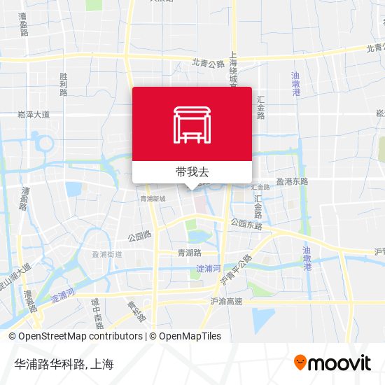 华浦路华科路地图