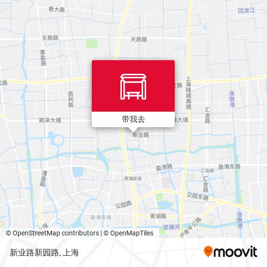 新业路新园路地图