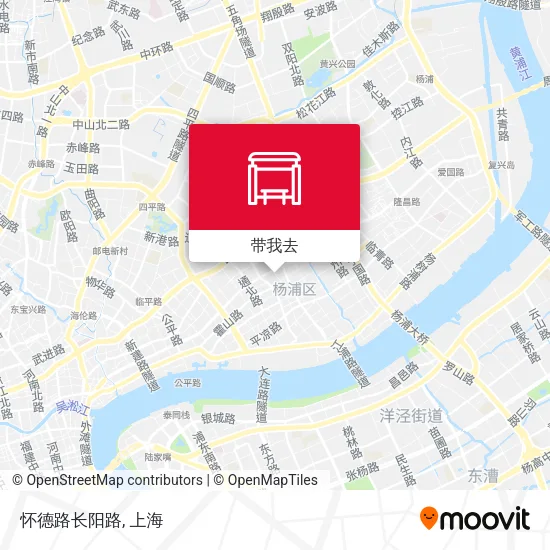 怀德路长阳路地图