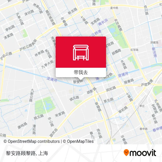 黎安路顾黎路地图