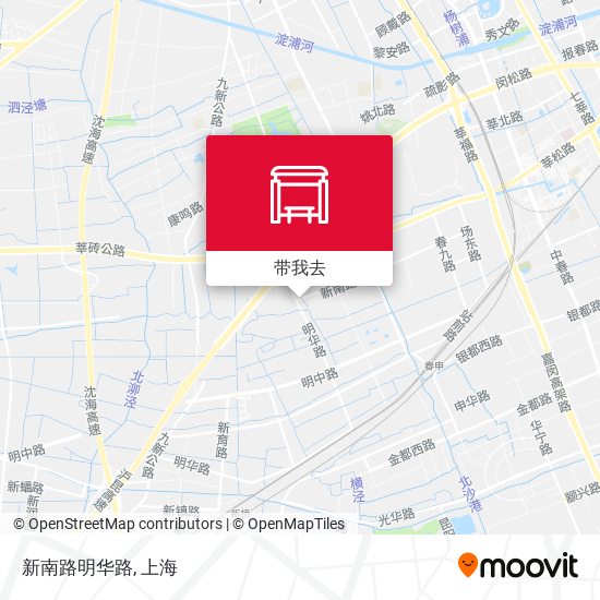 新南路明华路地图