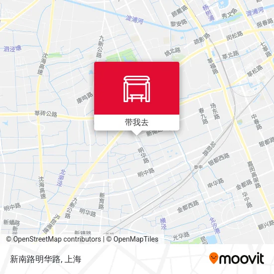新南路明华路地图