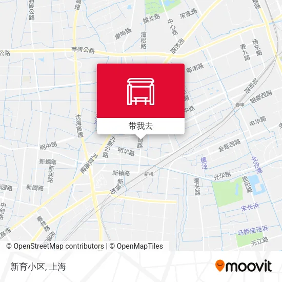 新育小区地图