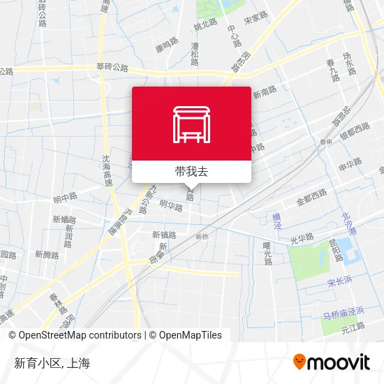新育小区地图