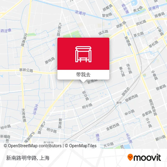 新南路明华路地图