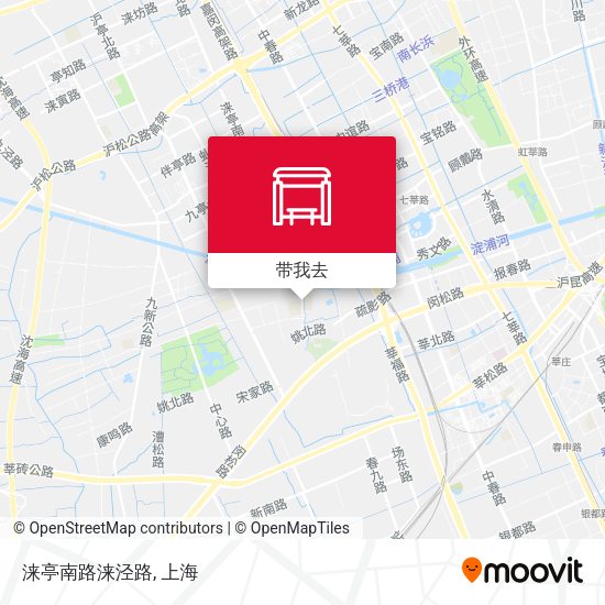 涞亭南路涞泾路地图