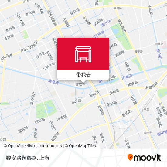 黎安路顾黎路地图