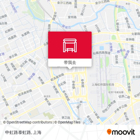 申虹路泰虹路地图