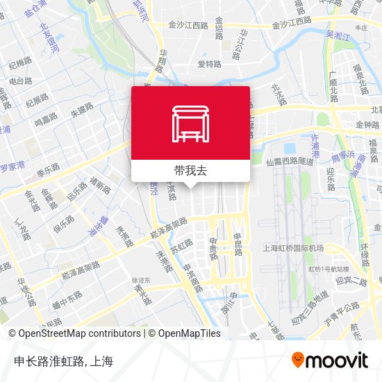 申长路淮虹路地图