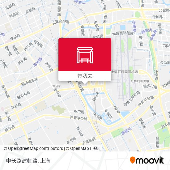 申长路建虹路地图