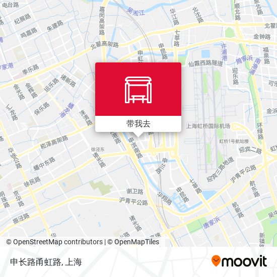 申长路甬虹路地图