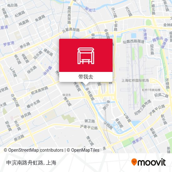 申滨南路舟虹路地图