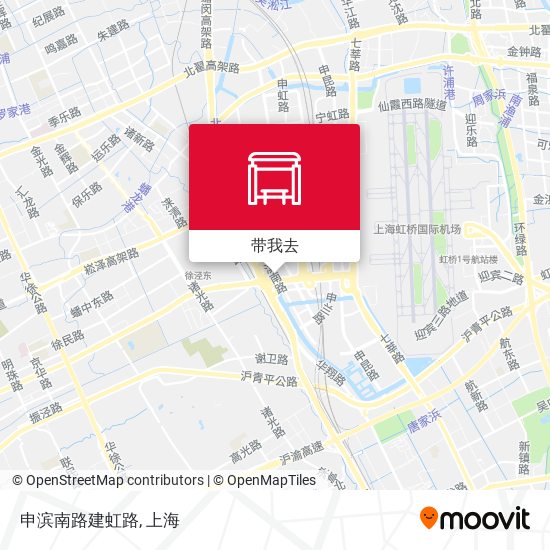 申滨南路建虹路地图