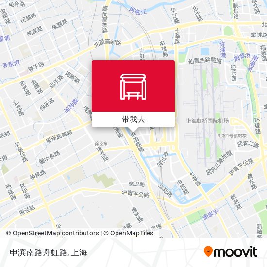 申滨南路舟虹路地图