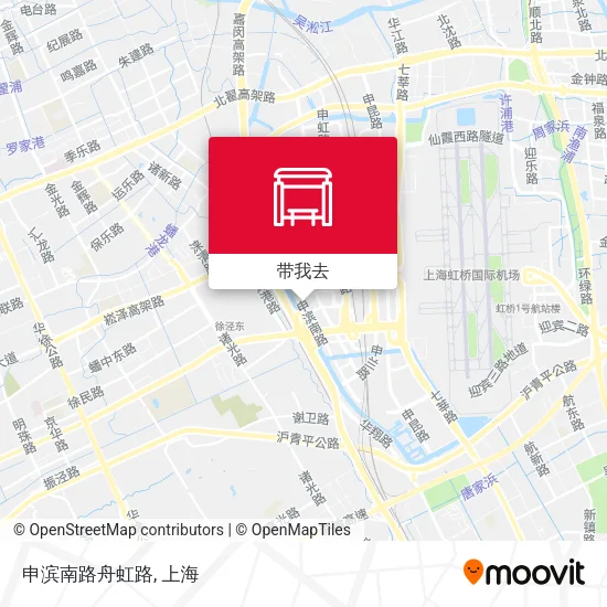 申滨南路舟虹路地图