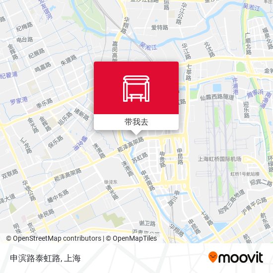 申滨路泰虹路地图