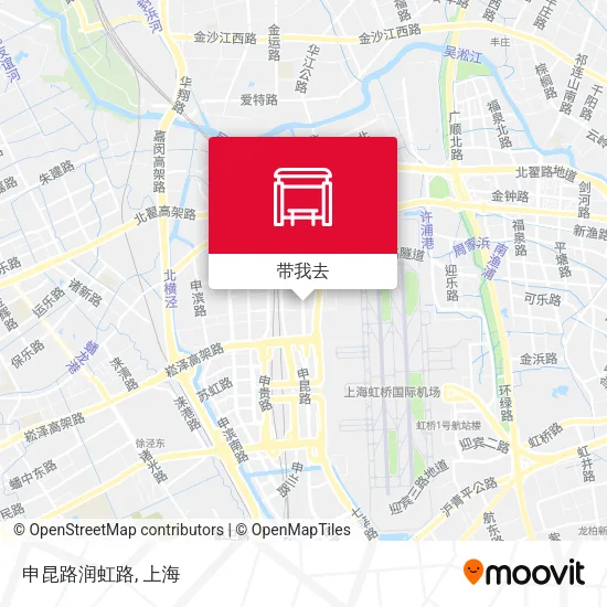申昆路润虹路地图
