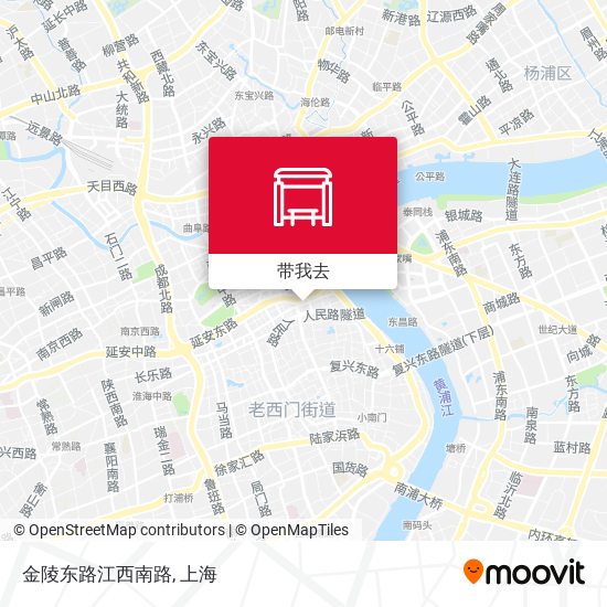 金陵东路江西南路地图