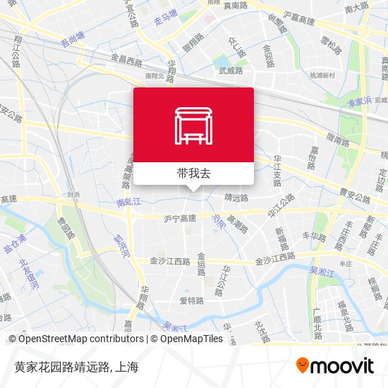 黄家花园路靖远路地图