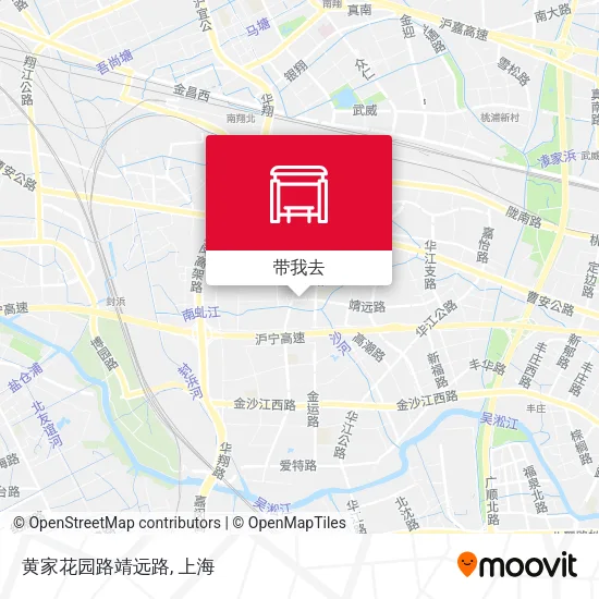 黄家花园路靖远路地图