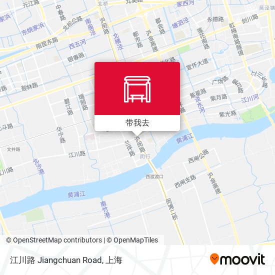 江川路 Jiangchuan Road地图