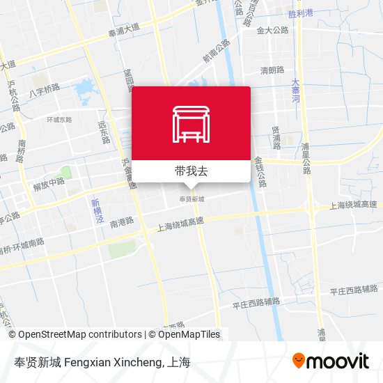 奉贤新城 Fengxian Xincheng地图