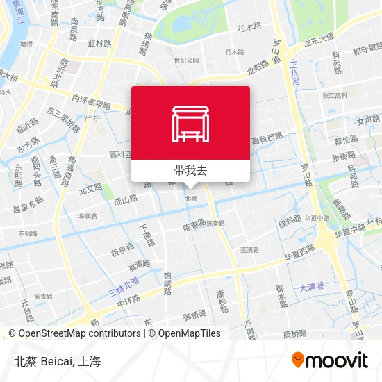 北蔡 Beicai地图
