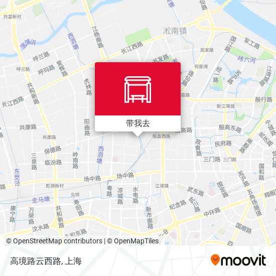 高境路云西路地图