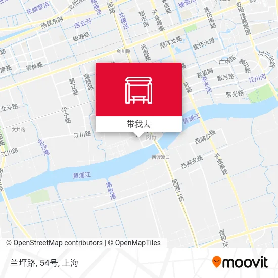 兰坪路, 54号地图
