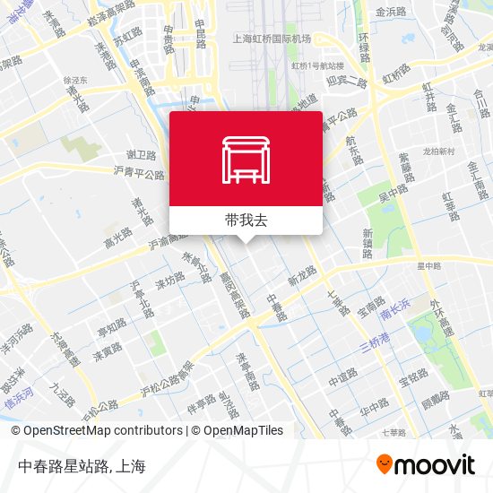 中春路星站路地图